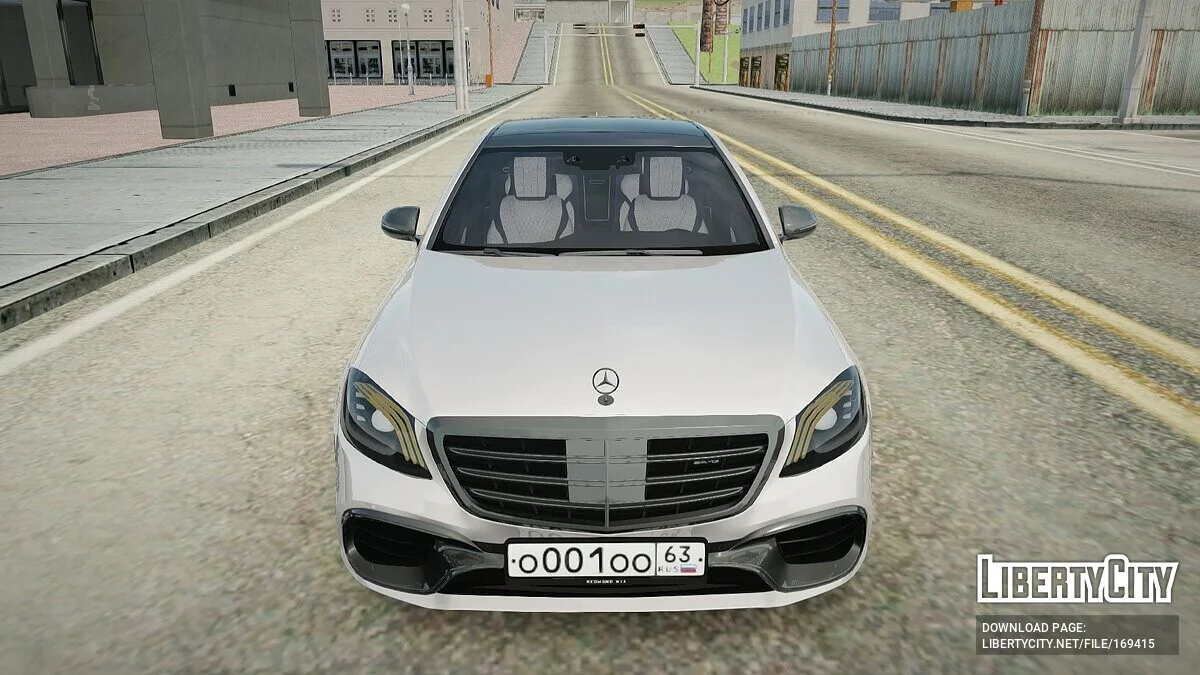 Mercedes-Benz S-class W222 63 AMG / GTA San Andreas