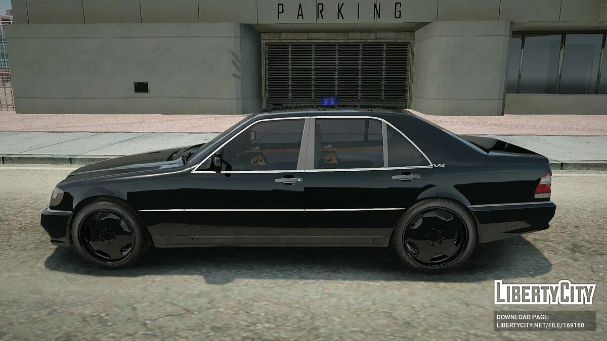 Mercedes-Benz S600 W140 / GTA San Andreas