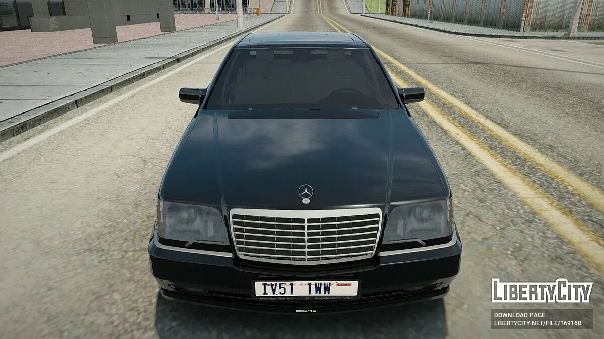 Mercedes-Benz S600 W140 / GTA San Andreas
