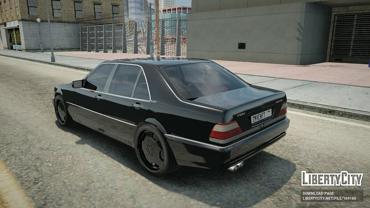 Mercedes-Benz S600 W140 / GTA San Andreas