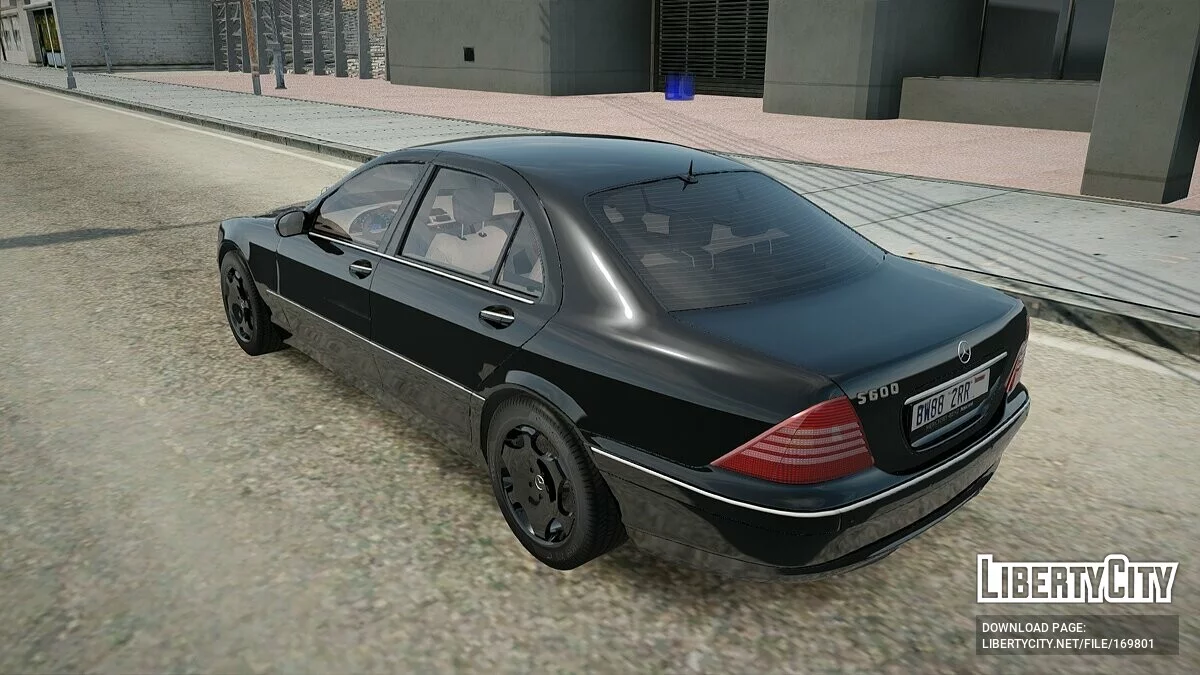 Mercedes-Benz S600 W220 / GTA San Andreas