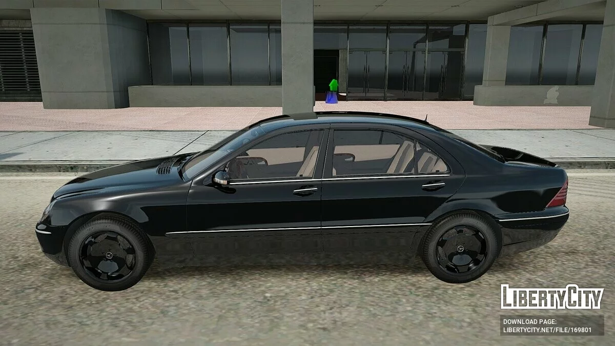 Mercedes-Benz S600 W220 / GTA San Andreas