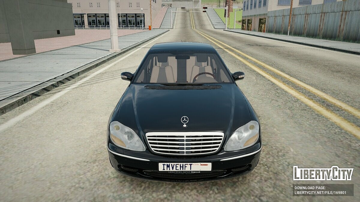 Скачать Mercedes-Benz S600 W220 для GTA San Andreas