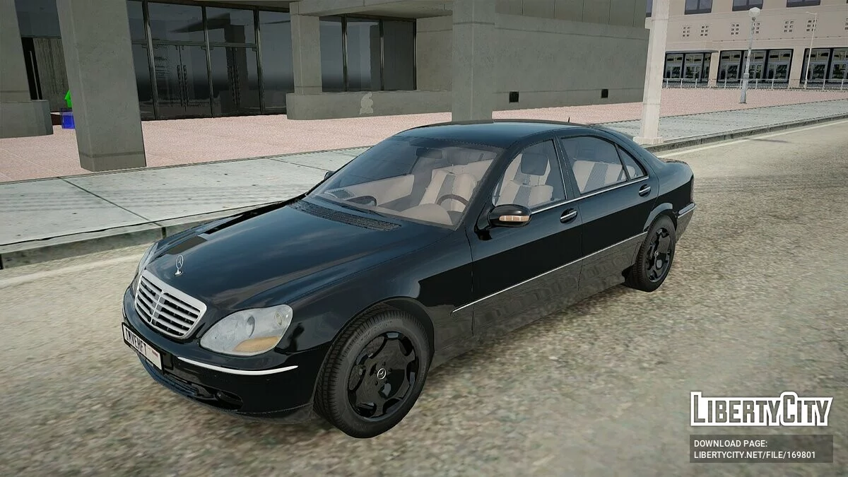 Mercedes-Benz S600 W220 / GTA San Andreas