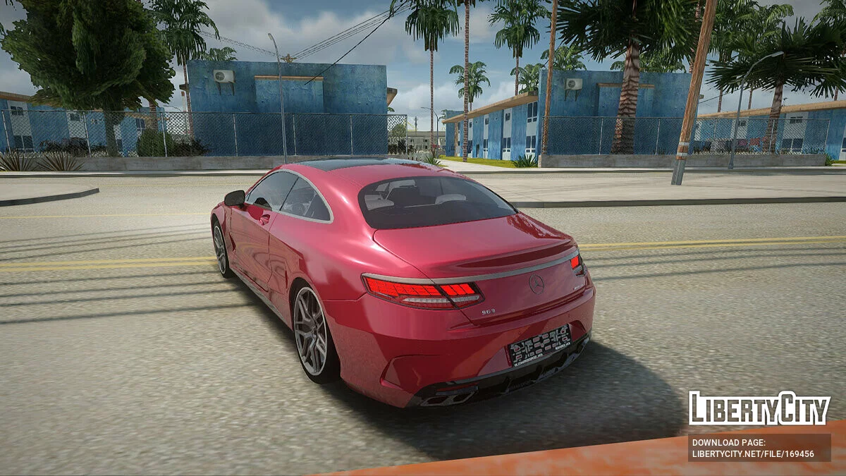 Mercedes-Benz S63 AMG + CCD / GTA San Andreas