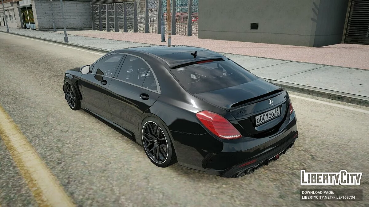 Mercedes-Benz S63 W222 AMG / GTA San Andreas