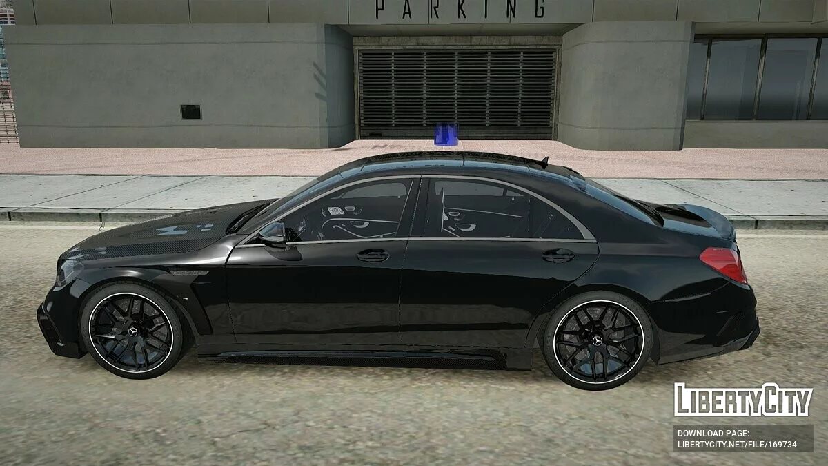 Mercedes-Benz S63 W222 AMG / GTA San Andreas