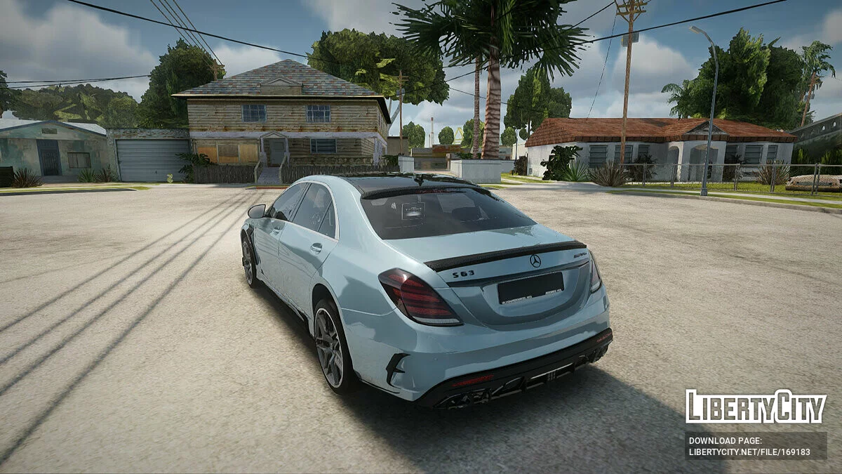 Mercedes-Benz S63 W222 CCD / GTA San Andreas