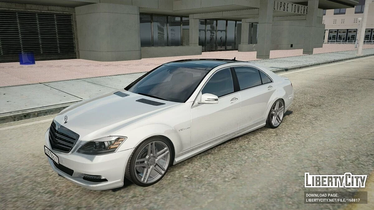 Mercedes-Benz S70 W221 / GTA San Andreas
