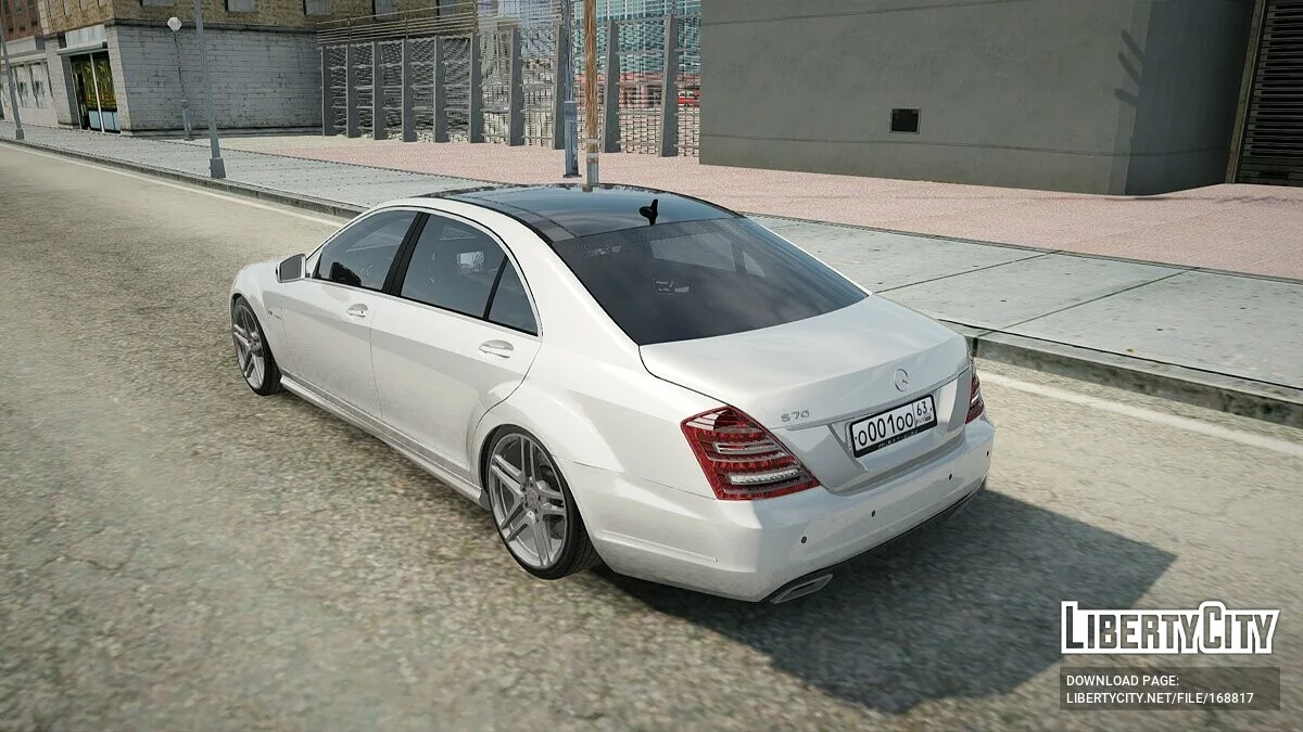 Mercedes-Benz S70 W221 / GTA San Andreas