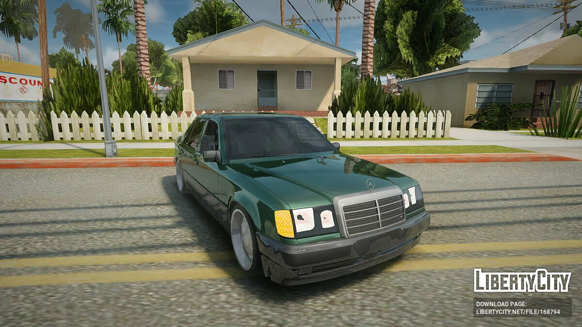 Mercedes-Benz W124 / GTA San Andreas