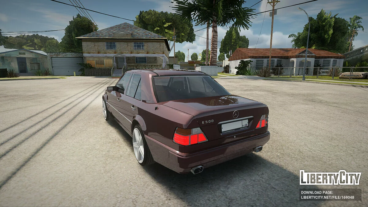 Mercedes-Benz W124 / GTA San Andreas