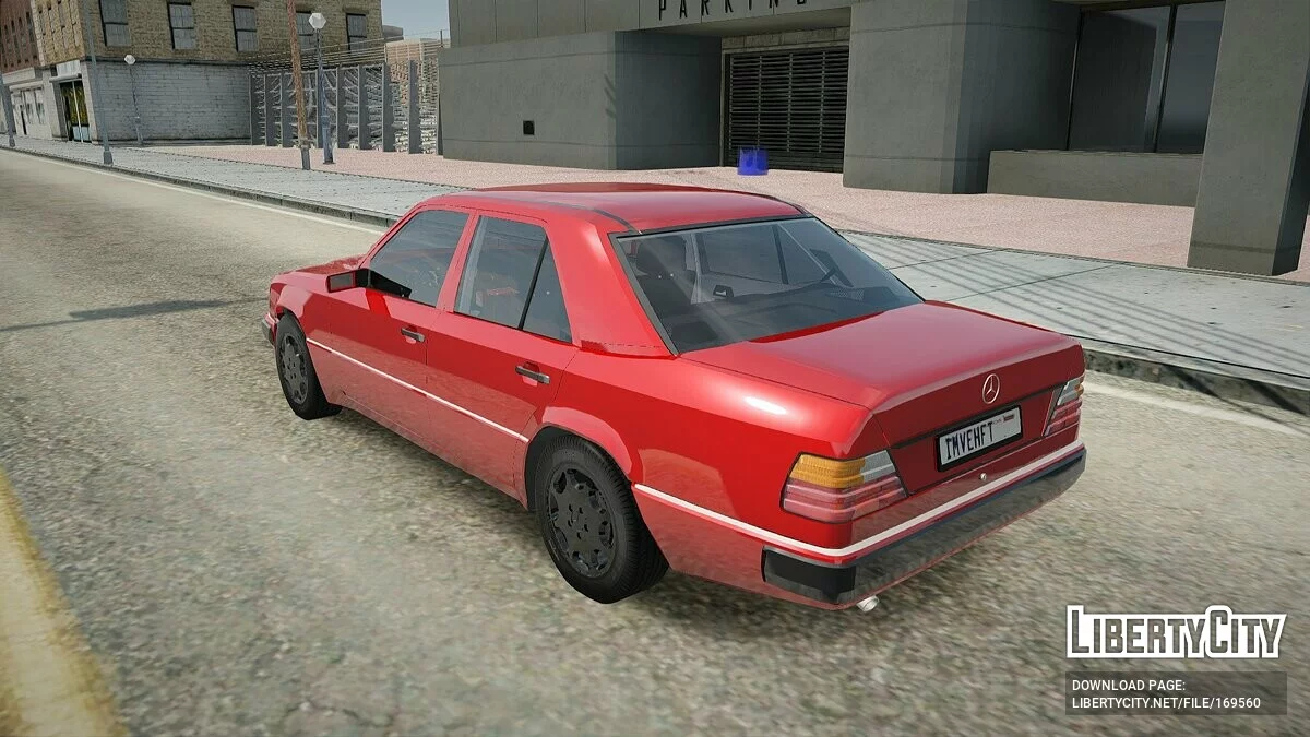 Mercedes-Benz W124 / GTA San Andreas