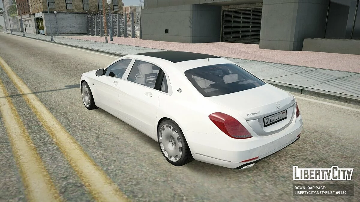 Mercedes-Benz X222 S600 Maybach / GTA San Andreas