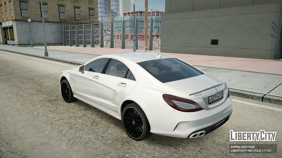 Скачать Mercedes-Benz AMG 63 CLS для GTA San Andreas