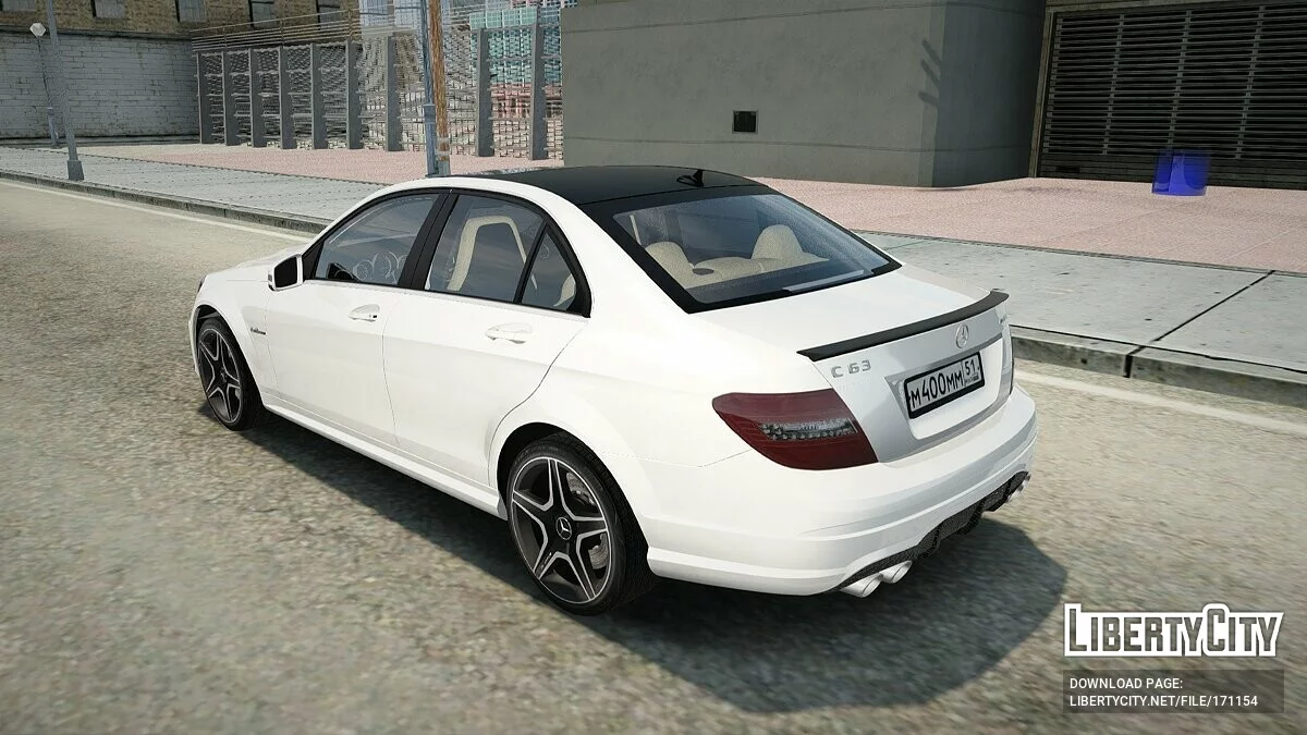 Mercedes-Benz C63 AMG / GTA San Andreas