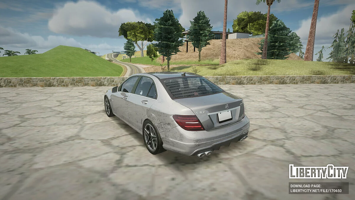 Mercedes-Benz C63 / GTA San Andreas