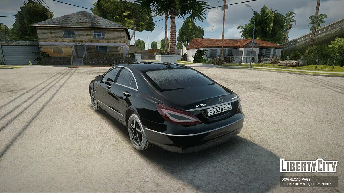 Mercedes-Benz CLS 63 AMG Зимняя версия / GTA San Andreas