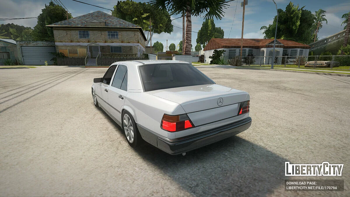 Mercedes-Benz E Class W124 / GTA San Andreas