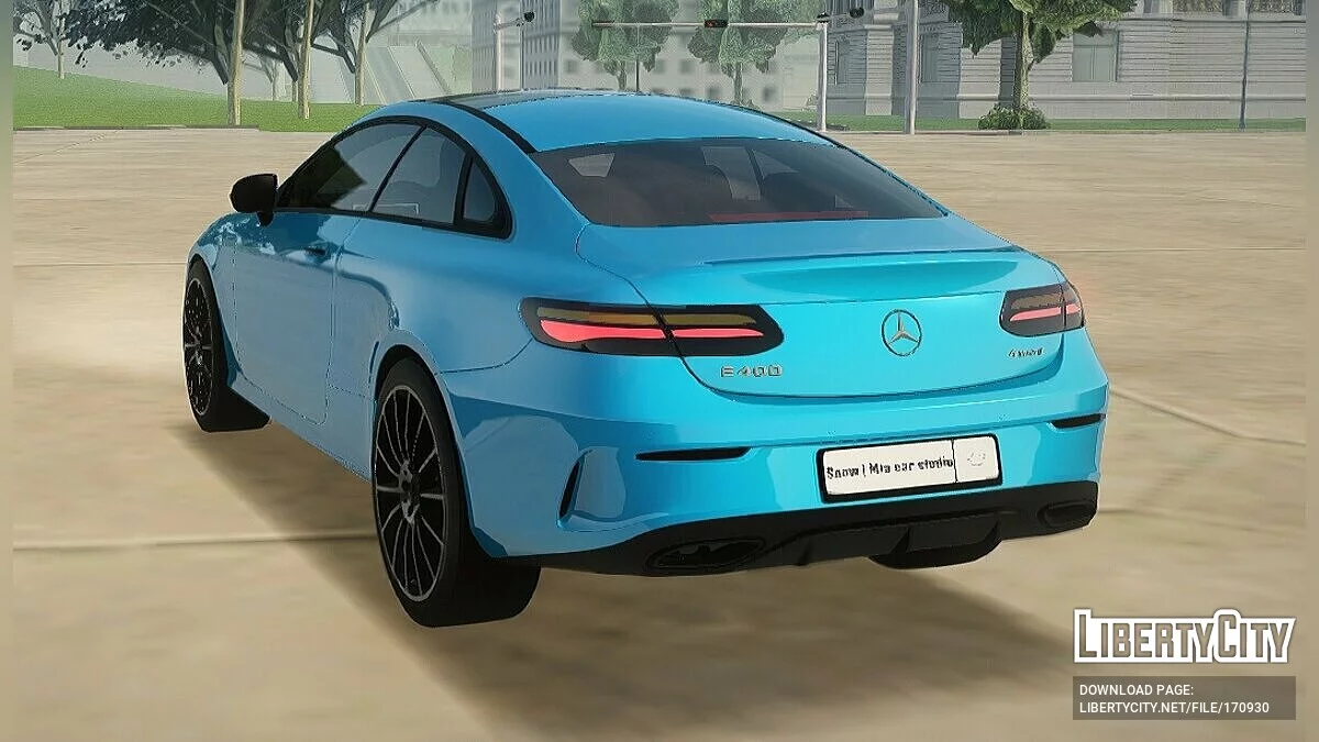 Mercedes-Benz E400 Coupe 4matic 2019 / GTA San Andreas