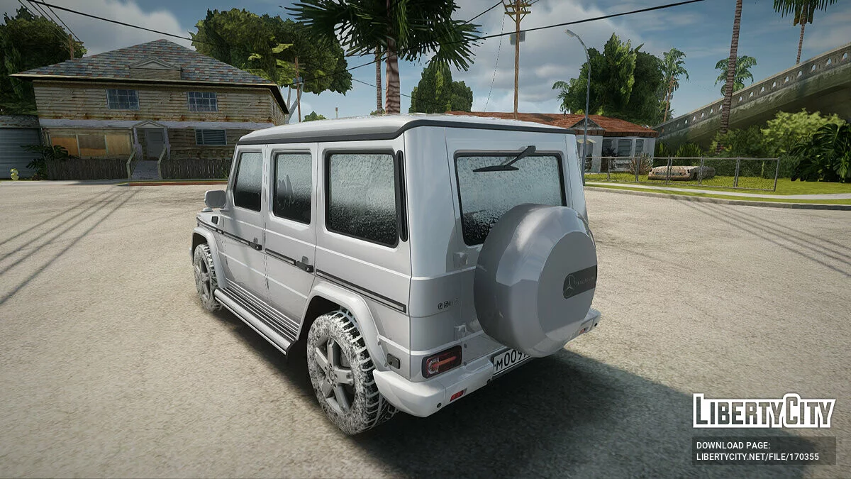 Mercedes-Benz G55 Зимняя версия / GTA San Andreas