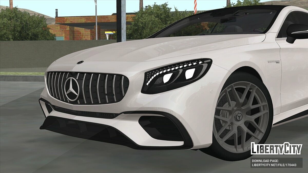 Скачать Mercedes-Benz S63 AMG Coupe для GTA San Andreas