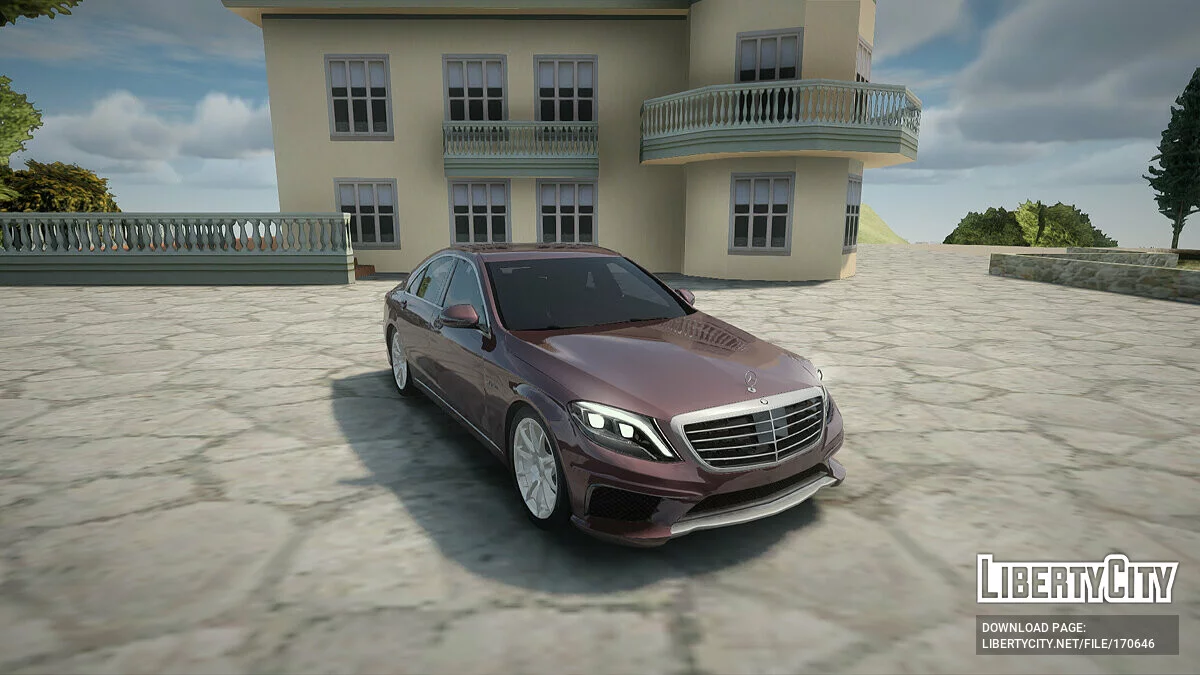 Mercedes-Benz S63 AMG / GTA San Andreas