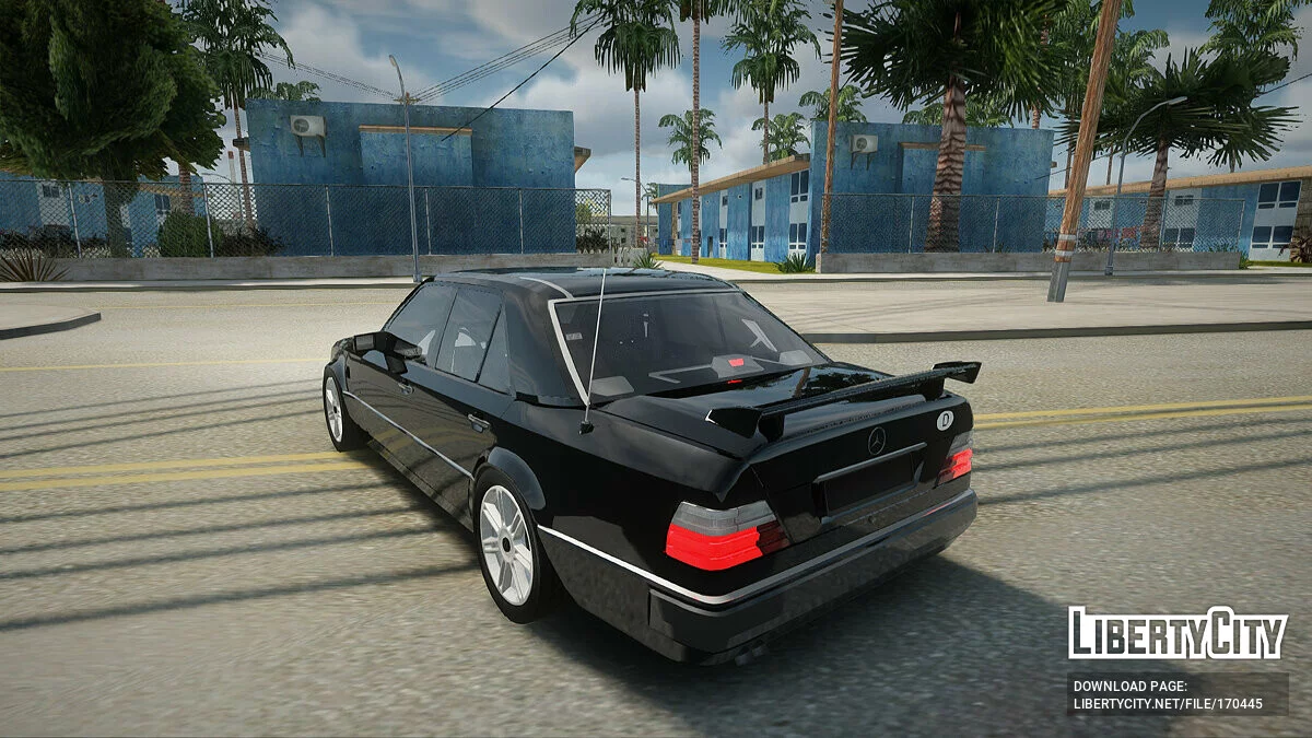 Mercedes-Benz w124 E500 / GTA San Andreas