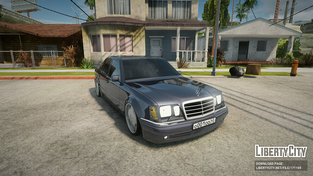 Скачать Mercedes-Benz W124 для GTA San Andreas