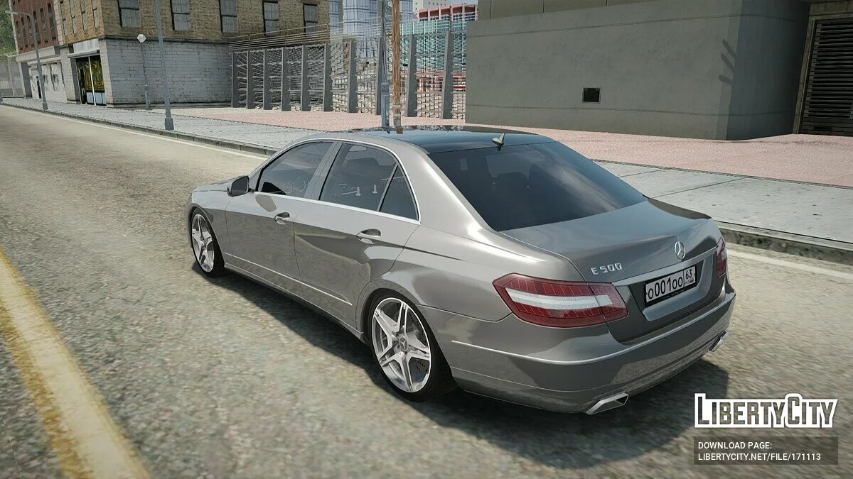 Mercedes-Benz W212 E500 AMG / GTA San Andreas