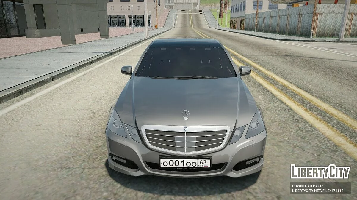 Mercedes-Benz W212 E500 AMG / GTA San Andreas