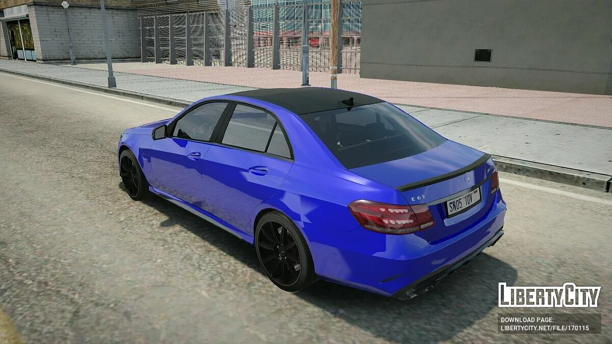Mercedes-Benz W212 E63 AMG / GTA San Andreas