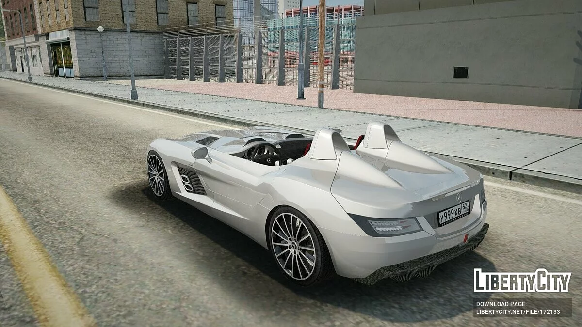 2009 Mercedes-Benz SLR McLaren Stirling Moss / GTA San Andreas