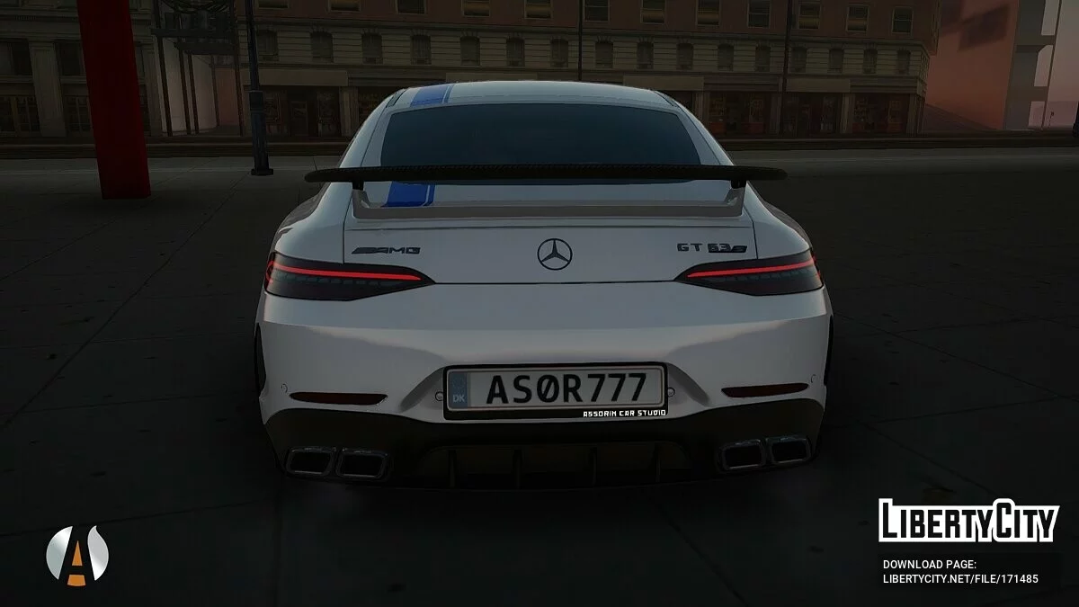 Mercedes-Benz AMG GT 63 S 4Matic+ / GTA San Andreas