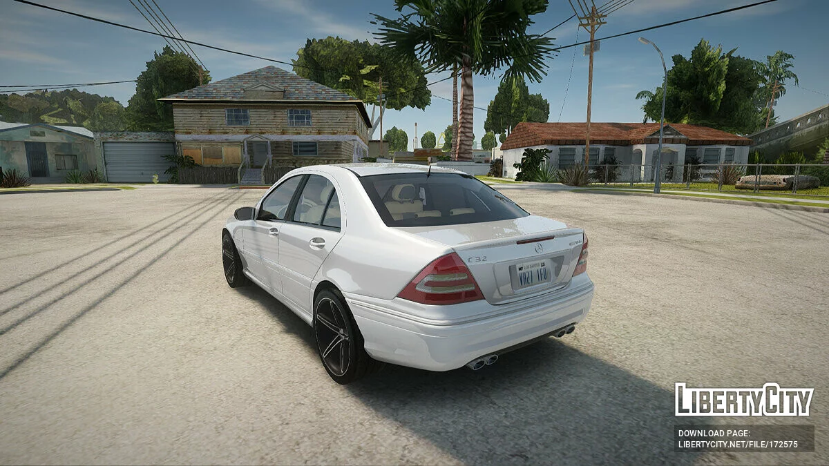 Mercedes-Benz C32 AMG Vossen V1.0 2004 / GTA San Andreas