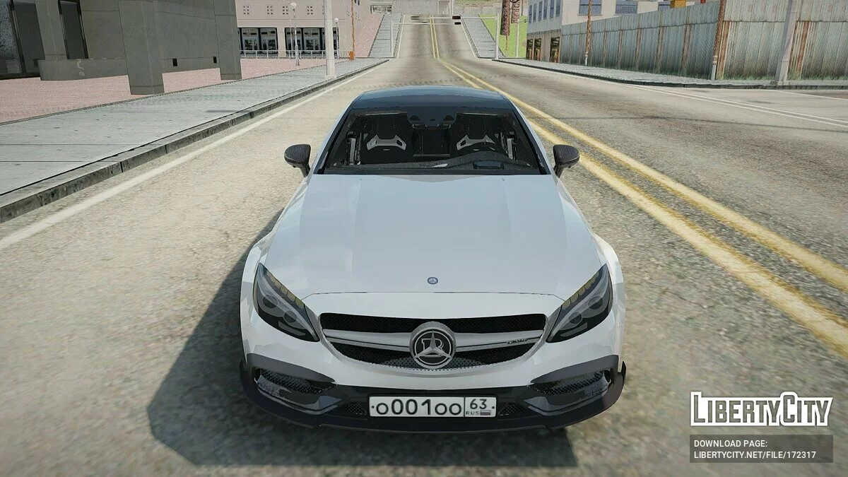 Mercedes-Benz C63s AMG / GTA San Andreas
