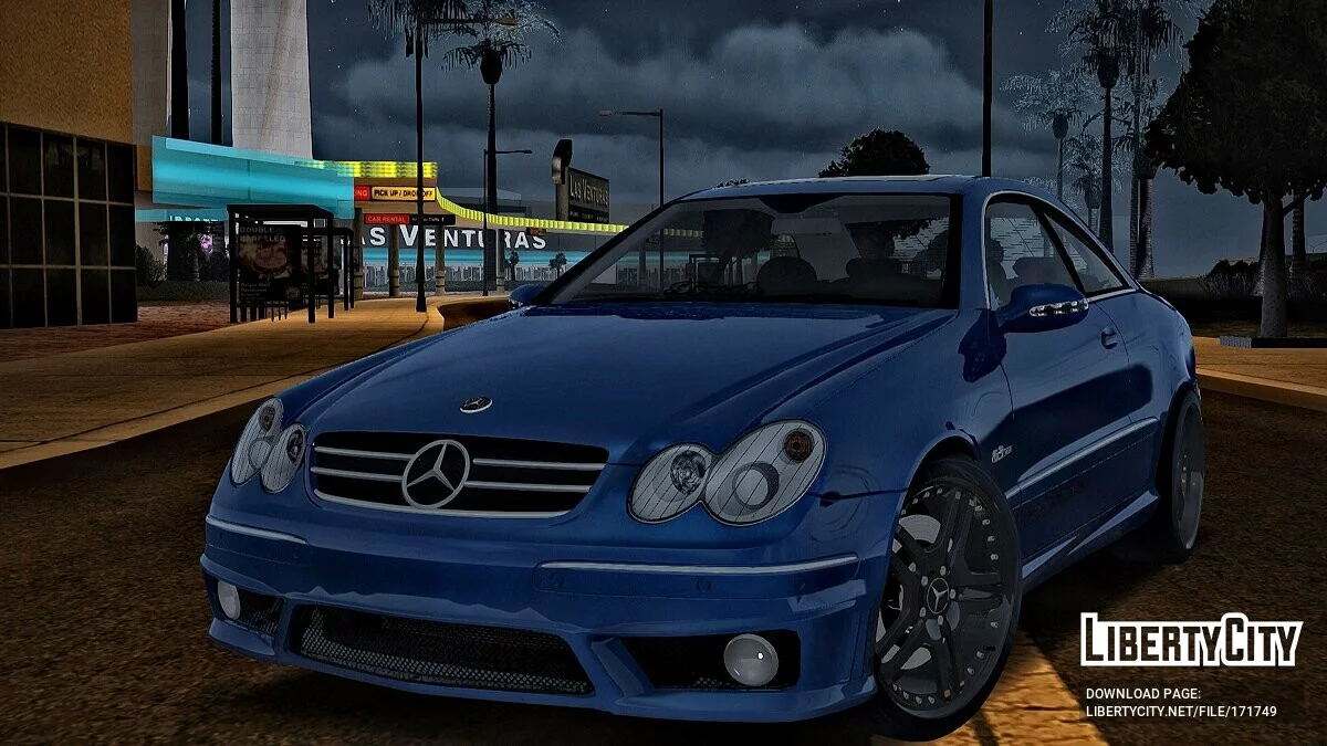 Mercedes-Benz CLK63 AMG W209 / GTA San Andreas