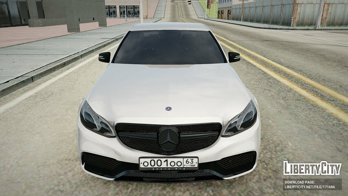 Скачать Mercedes-Benz E63 W212 для GTA San Andreas