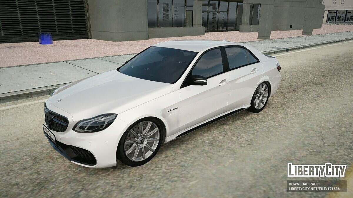 Скачать Mercedes-Benz E63 W212 для GTA San Andreas