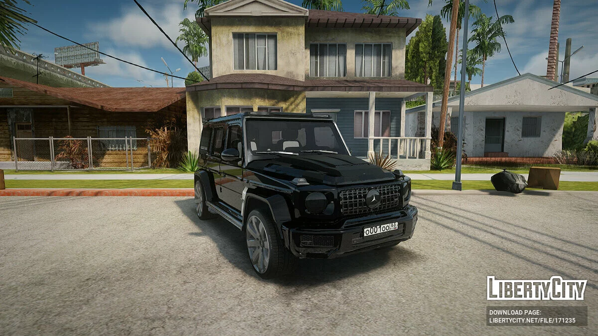 Mercedes-Benz G63 / GTA San Andreas