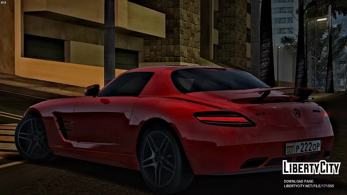 Mercedes-Benz SLS AMG / GTA San Andreas