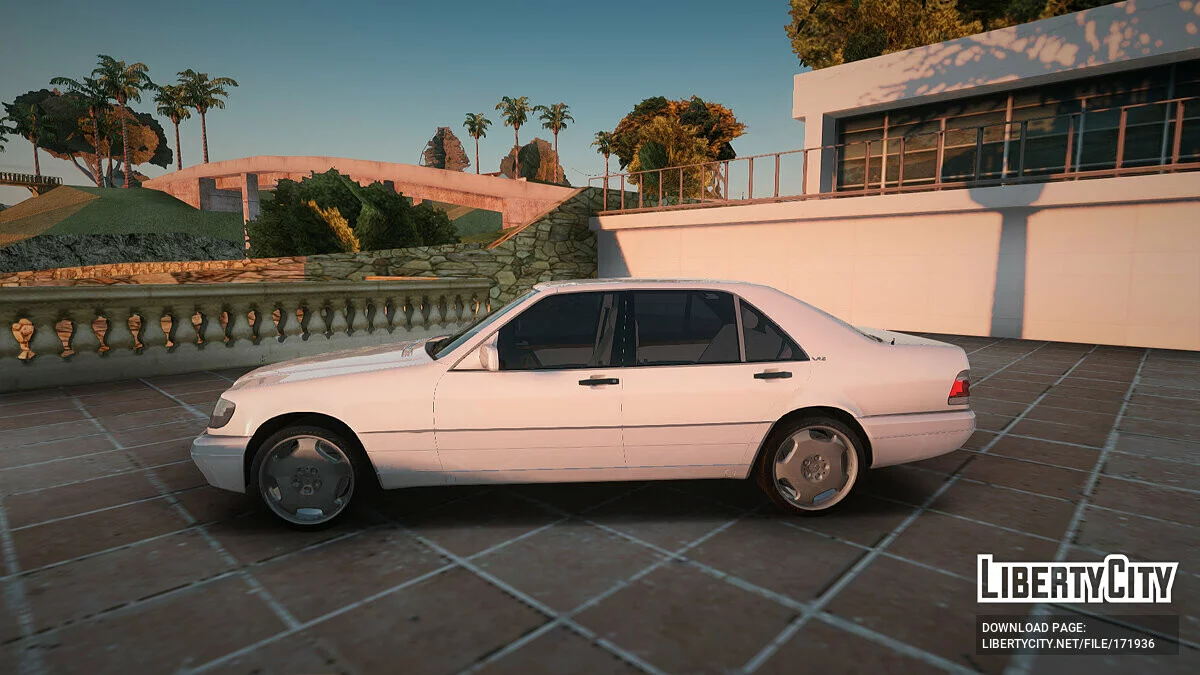Mercedes-Benz W140 S600L / GTA San Andreas