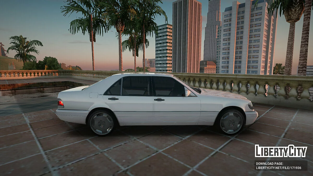 Mercedes-Benz W140 S600L / GTA San Andreas