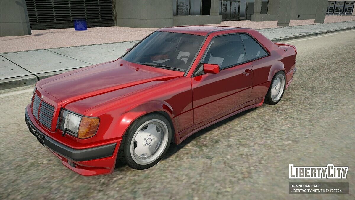 Скачать Mercedes-Benz 300E AMG Hammer для GTA San Andreas