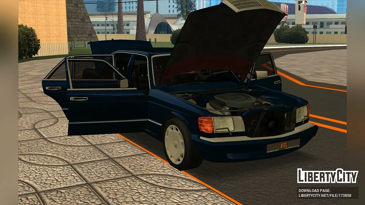 Mercedes-Benz 560 SEL / GTA San Andreas