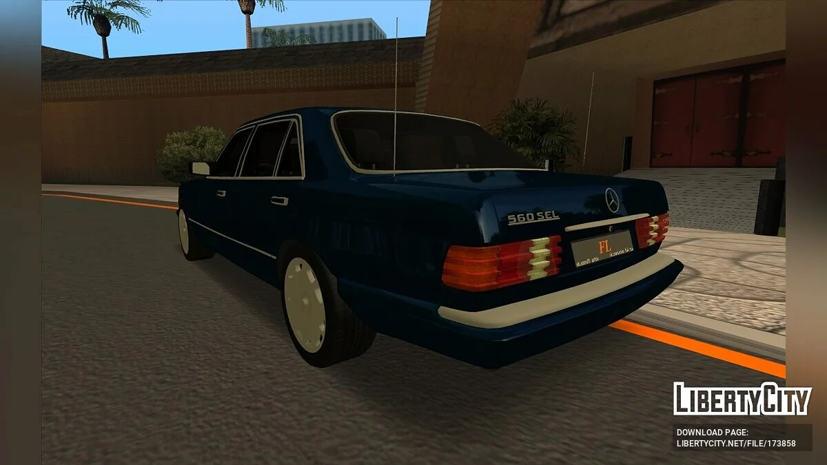 Mercedes-Benz 560 SEL / GTA San Andreas