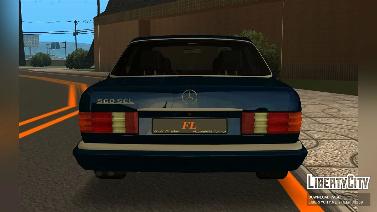 Mercedes-Benz 560 SEL / GTA San Andreas