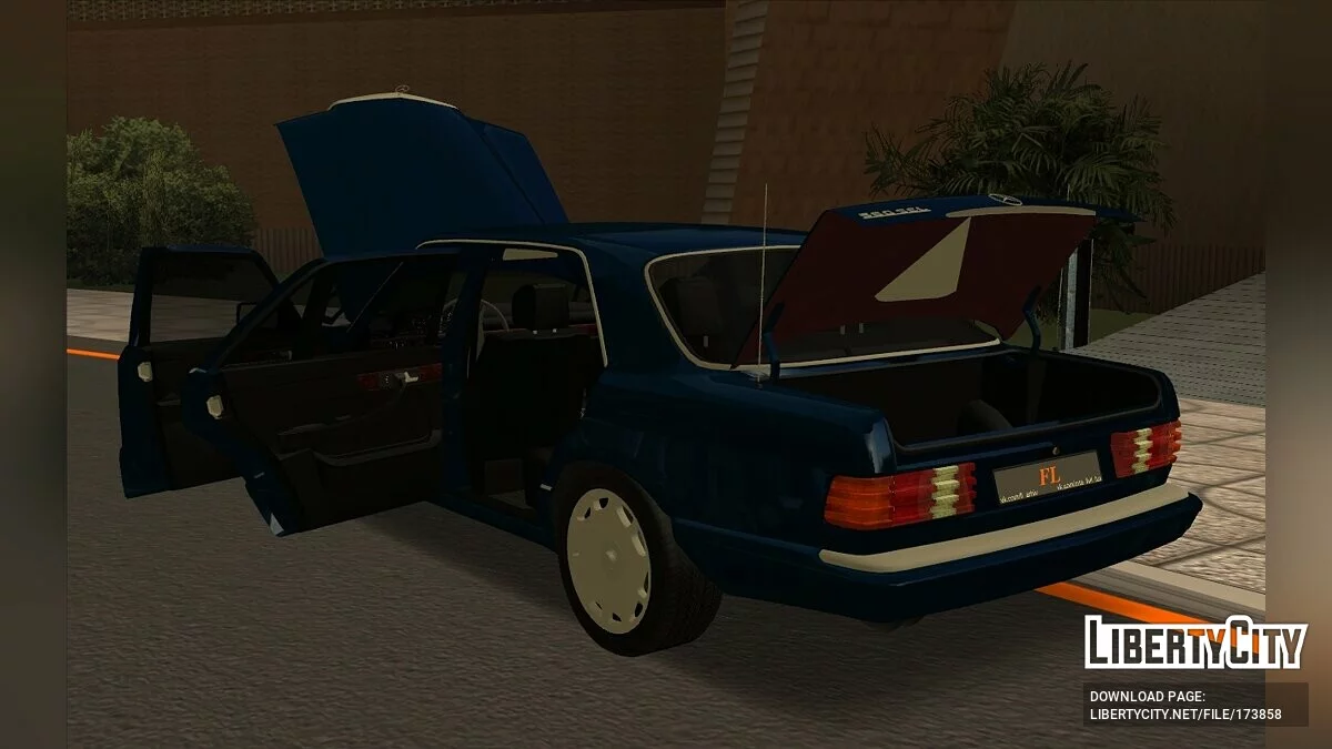 Mercedes-Benz 560 SEL / GTA San Andreas
