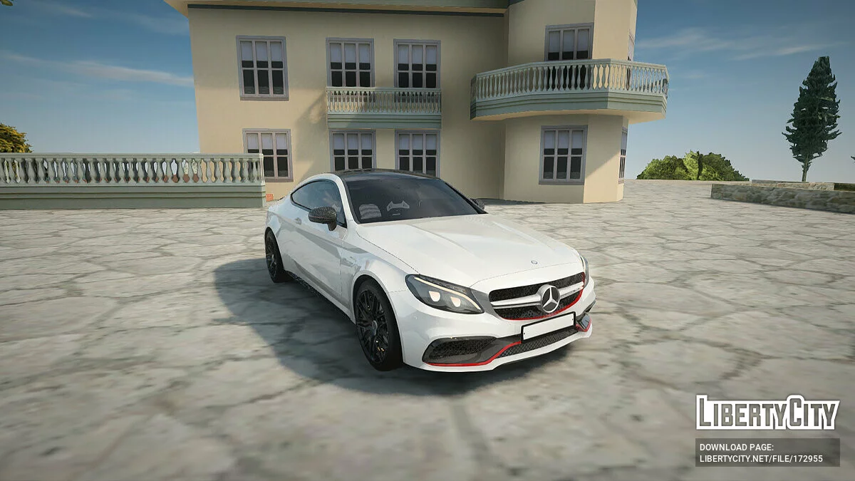 Mercedes-Benz C63 + тюнинг / GTA San Andreas