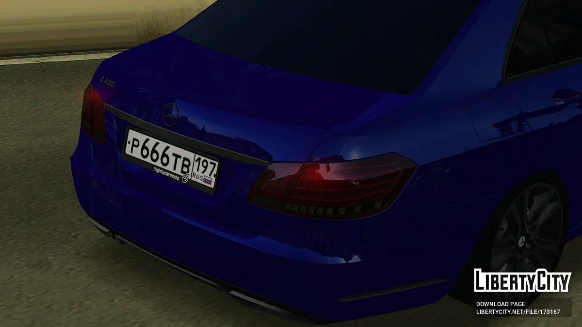Mercedes-Benz E400 W212 / GTA San Andreas